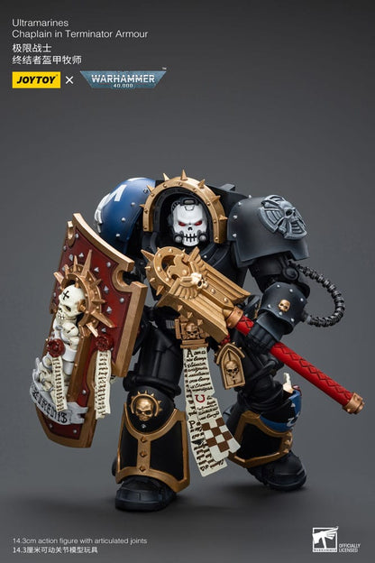 Warhammer 40,000 - Ultramarine Chaplain in Terminator Armor - Action Figure