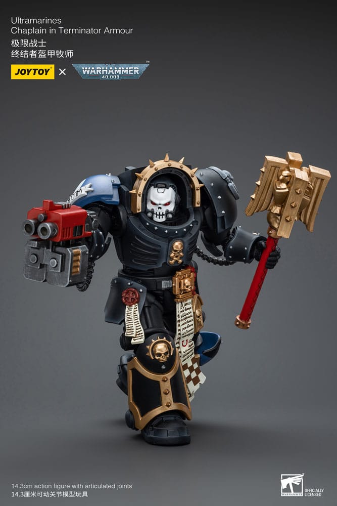 Warhammer 40,000 - Ultramarine Chaplain in Terminator Armor - Action Figure