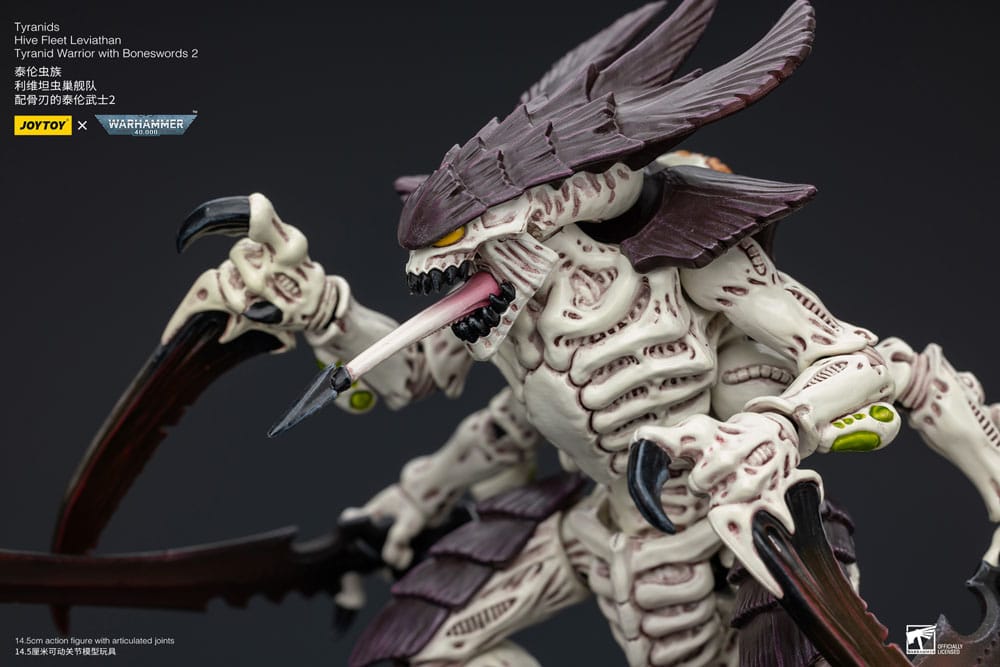 Warhammer 40.000 - Tyranids Hive Fleet Leviathan Tyranid Warrior with Boneswords - Actionfigur