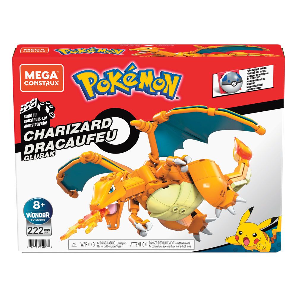 Pokémon - Charizard - Mega Construx Wonder Builders construction set