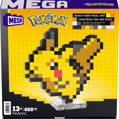 Pokémon - Pikachu Pixel Art - Mega Bauset