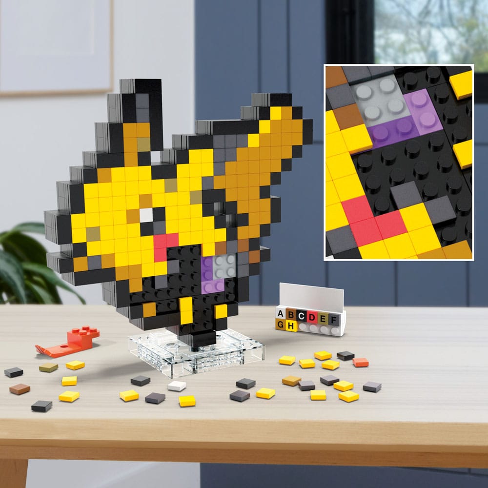 Pokémon - Pikachu Pixel Art - Mega Bauset