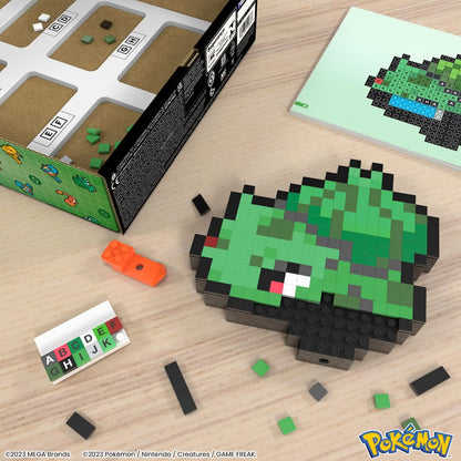 Pokémon - Bisasam Pixel Art - Mega Bauset