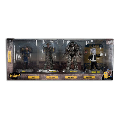 Fallout - Lucy, Maximus, The Ghoul & Vault Boy - Figuren 4-er Pack