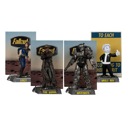 Fallout - Lucy, Maximus, The Ghoul & Vault Boy - Figuren 4-er Pack