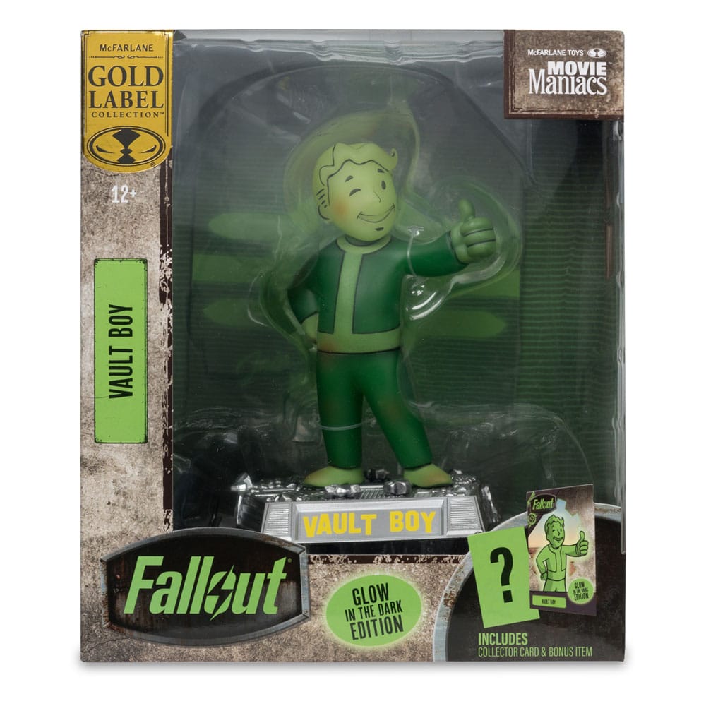 Fallout - Movie Maniacs Vault Boy - Glow-in-the-Dark Figure