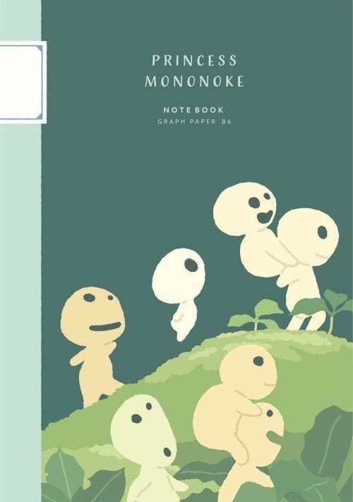Studio Ghibli - Princess Mononoke Kodama - Notebook