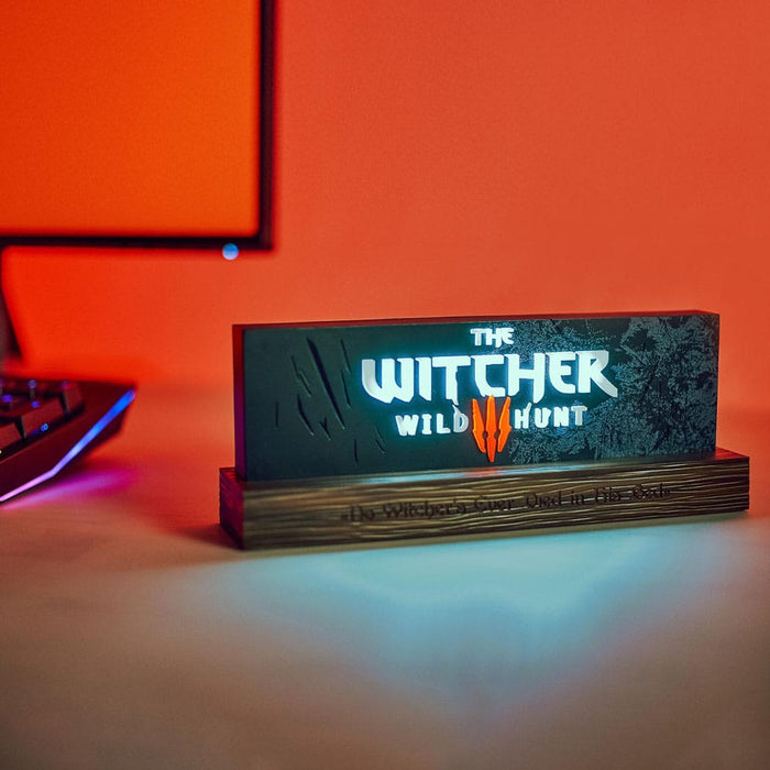 The Witcher - Wild Hunt Logo - Lampe | yvolve Shop
