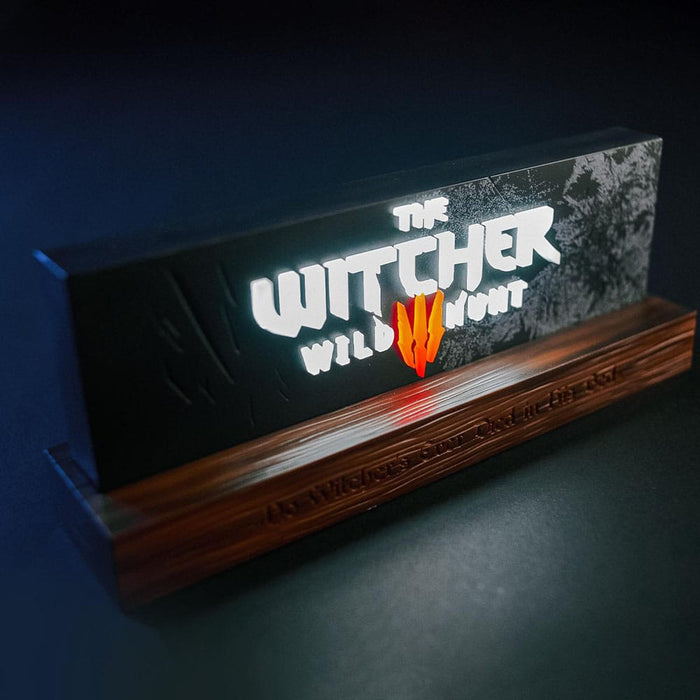 The Witcher - Wild Hunt Logo - Lampe | yvolve Shop