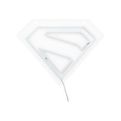 Superman - Neon Logo - Lamp