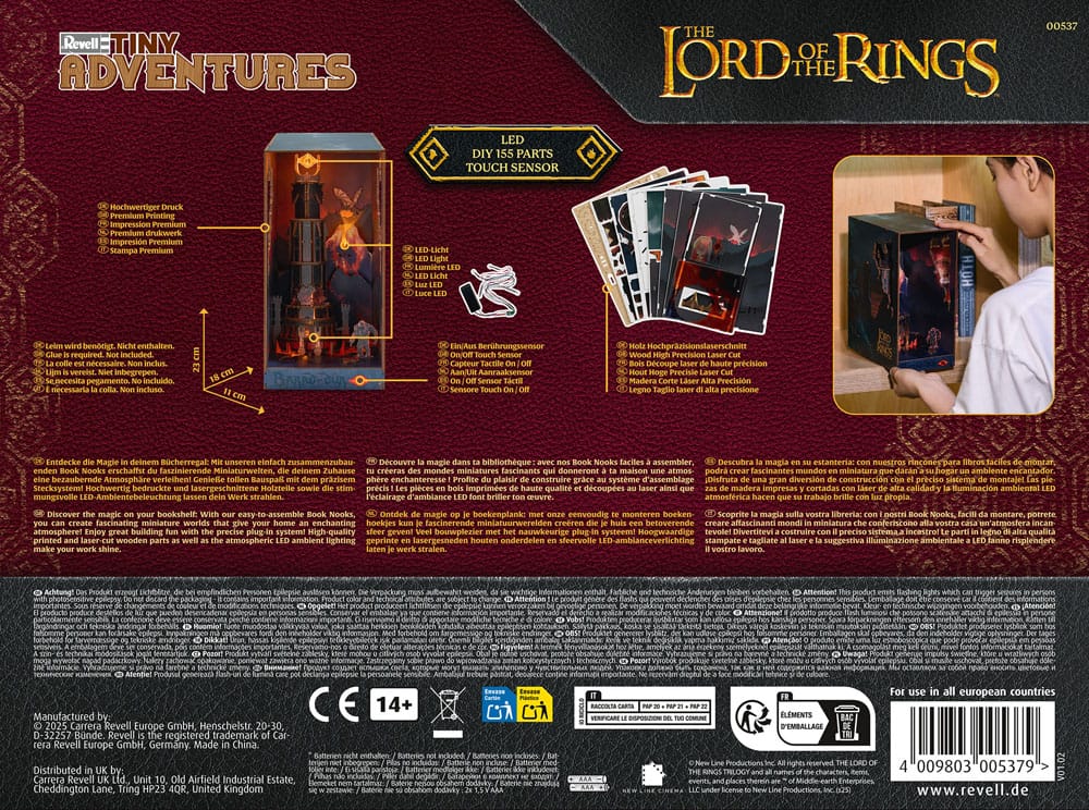 Lord of the Rings - Barad-Dûr - Tiny Adventures Book Nook Mini-Diorama