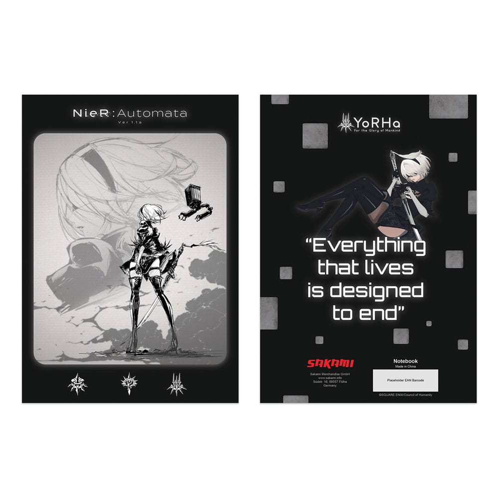 NieR: Automata - Ver1.a - A5 Notebook