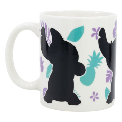 Lilo & Stitch - Silhouette - Farbwechseltasse