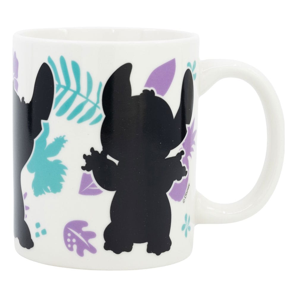 Lilo & Stitch - Silhouette - Farbwechseltasse