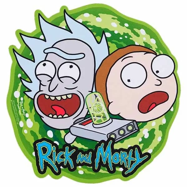 Rick and Morty - Portal Gun - Mauspad