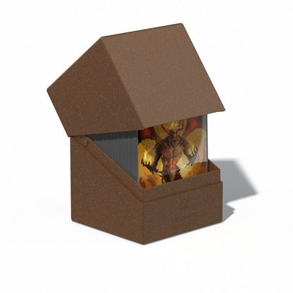 Ultimate Guard - Return To Earth Boulder Deck Case 100+ Standardgröße - Braun