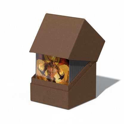 Ultimate Guard - Return To Earth Boulder Deck Case 100+ Standardgröße - Braun