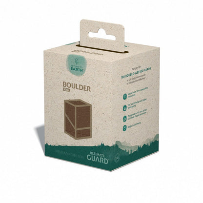 Ultimate Guard - Return To Earth Boulder Deck Case 100+ Standardgröße - Braun
