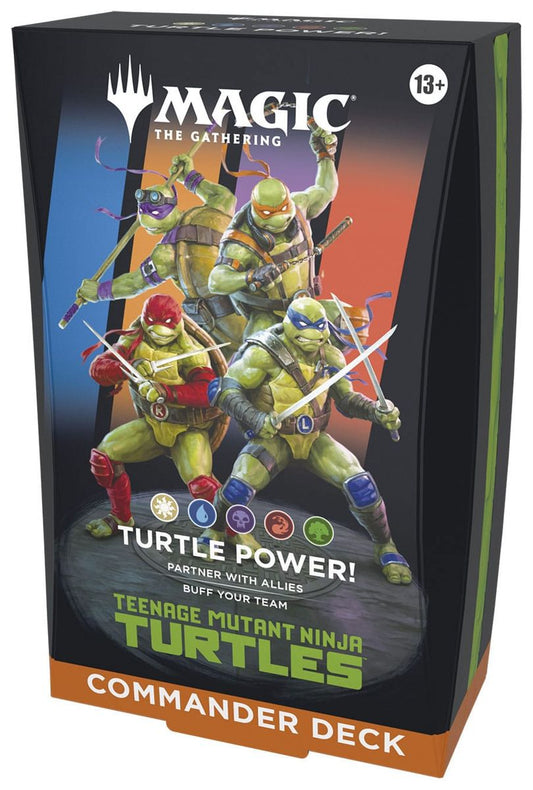 Magic the Gathering - Teenage Mutant Ninja Turtles Commander-Deck Englisch