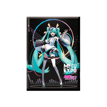 Hatsune Miku - Miku Expo 10th Anniversary - Magnet black