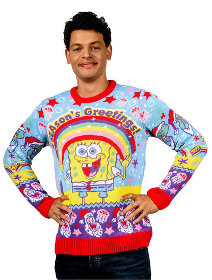 Spongebob Schwammkopf - Seasons Greetings - Christmas Sweater