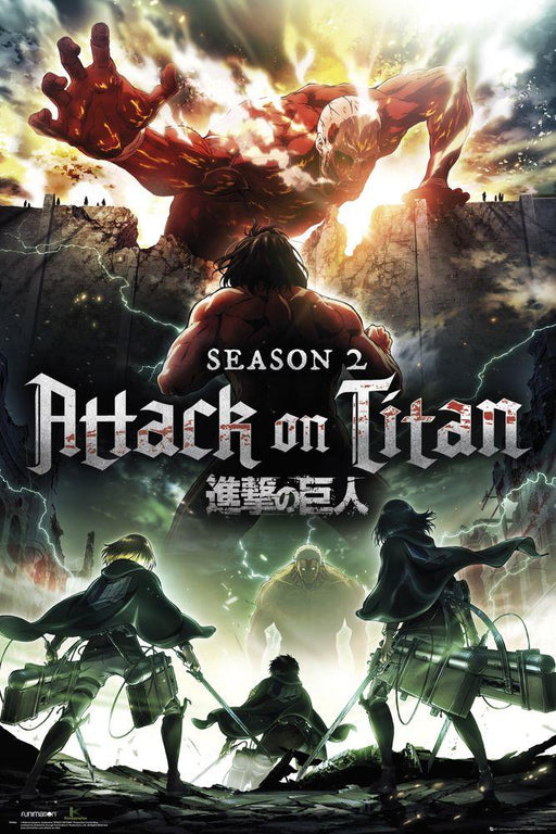 Attack on Titan - Season 2 - Poster | yvolve Shop