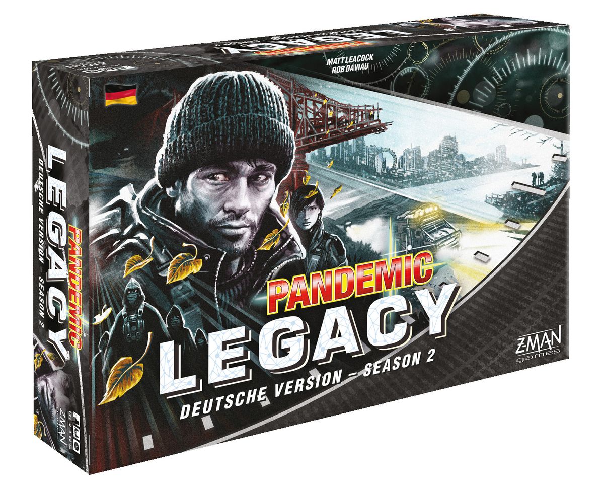 Pandemie Legacy - Season 2 - Brettspiel Schwarze Edition | yvolve Shop