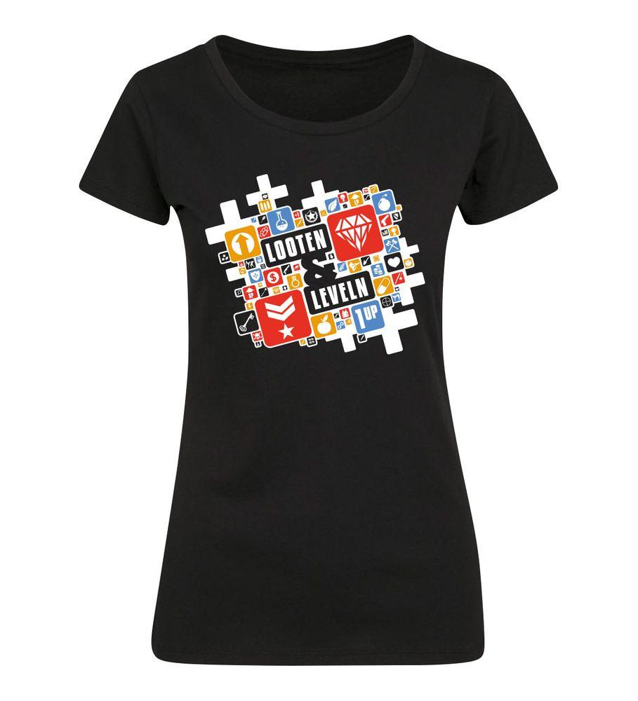 Rocket Beans TV - Looten & Leveln - Girlshirt | yvolve Shop