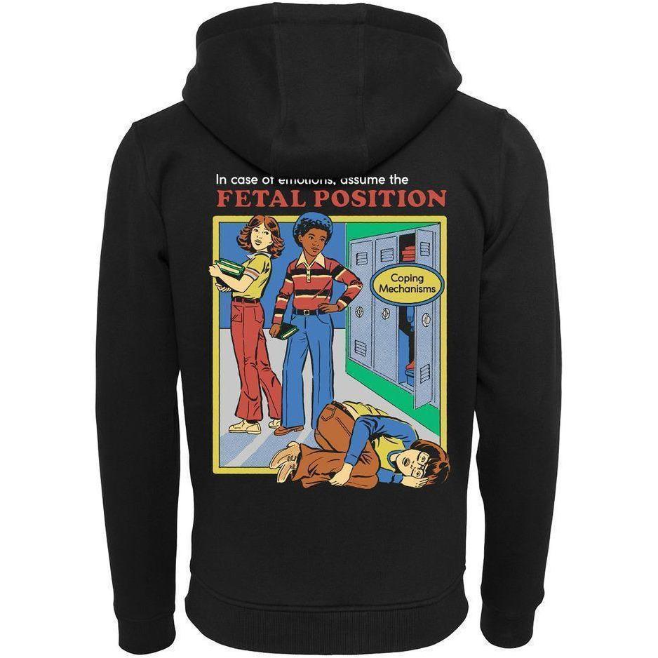 Steven Rhodes - Assume the Fetal Position - Zip-Hoodie | yvolve Shop