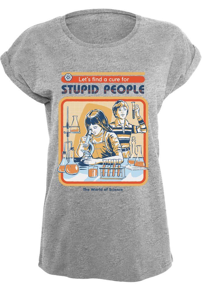 Steven Rhodes - A Cure For Stupid People - Girlshirt | yvolve Shop