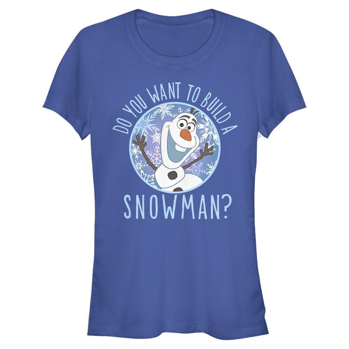 Frozen - Build a Snowman - Girlshirt | yvolve Shop