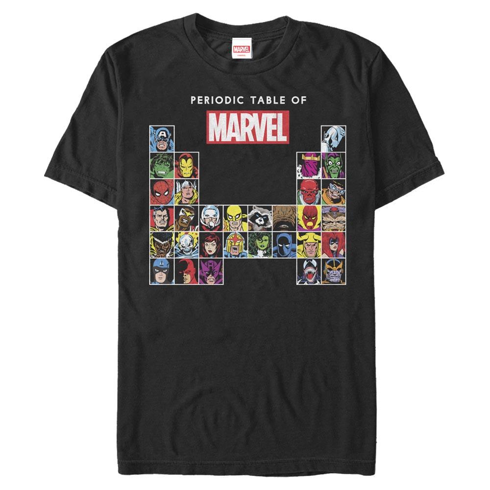 Marvel - Periodic Marvel - T-Shirt | yvolve Shop