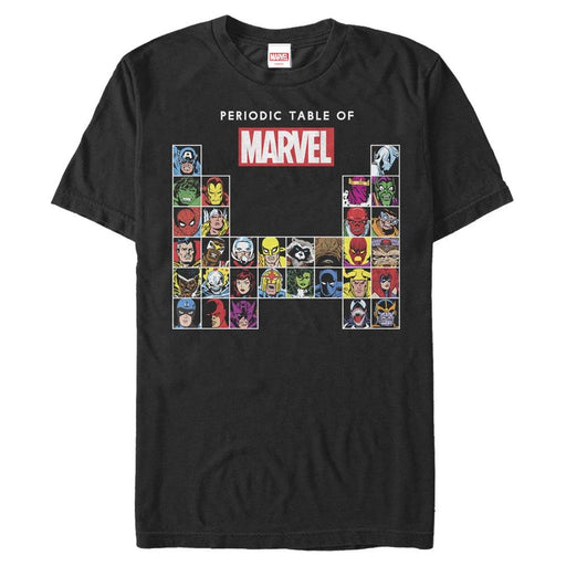 Marvel - Periodic Marvel - T-Shirt | yvolve Shop