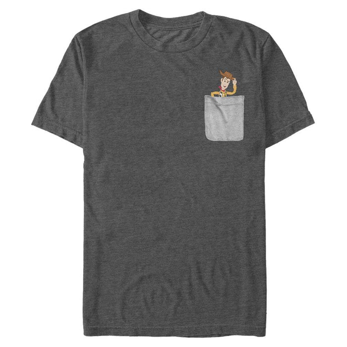 Toy Story - Woody Faux Pocket - T-Shirt | yvolve Shop