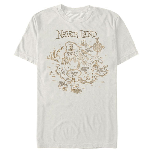 Peter Pan - Neverland Map - T-Shirt | yvolve Shop