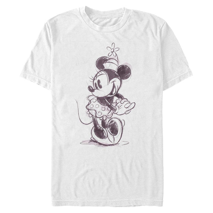 Mickey Mouse - Sketchy Minnie - T-Shirt | yvolve Shop