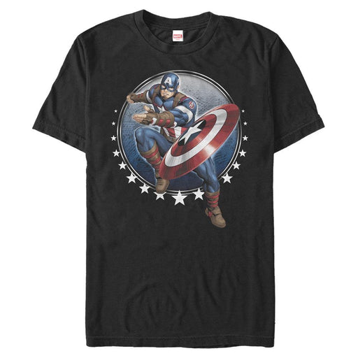 Captain America - Captain Toss - T-Shirt | yvolve Shop