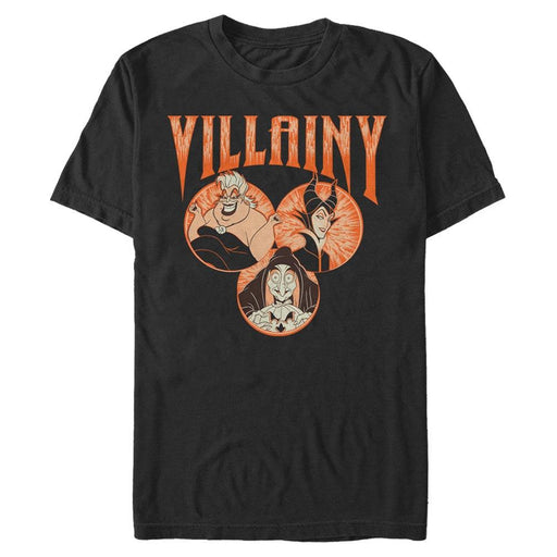 Disney Villains - Villainy Circled - T-Shirt | yvolve Shop