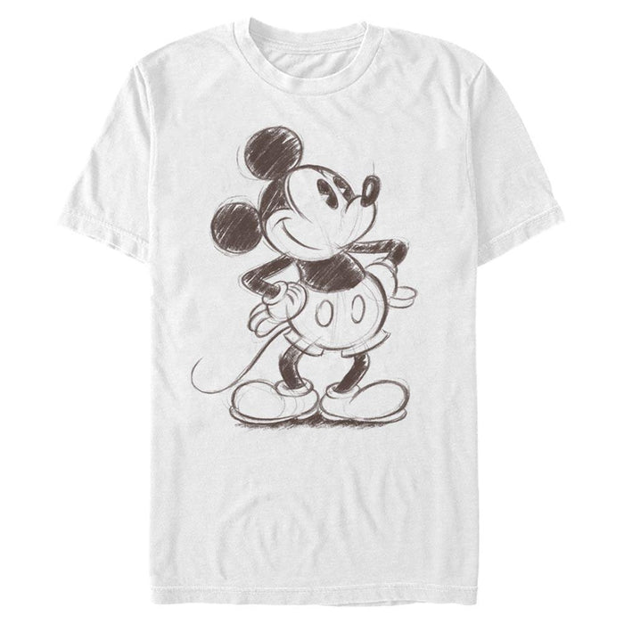 Mickey Mouse - Sketchy Mickey - T-Shirt | yvolve Shop
