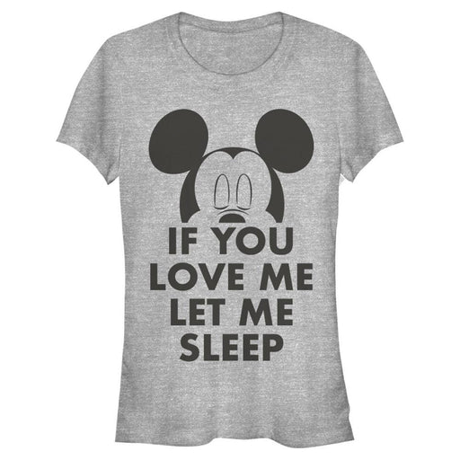 Mickey Mouse - LET ME SLEEP - Girlshirt | yvolve Shop