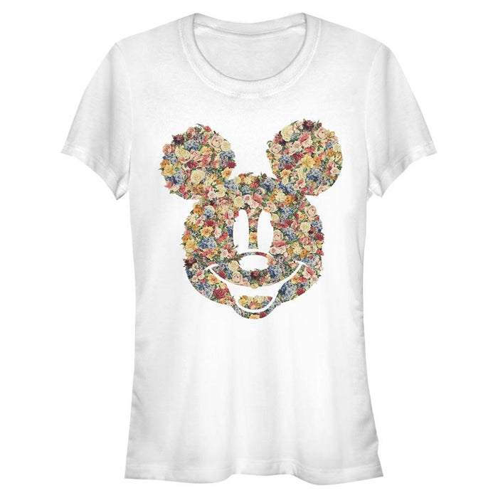 Mickey Mouse - Floral Mickey - Girlshirt | yvolve Shop
