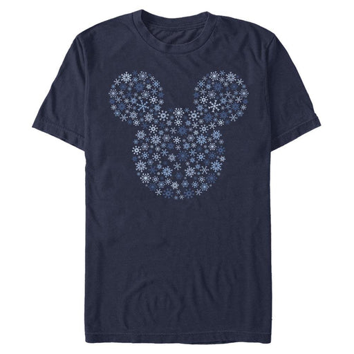 Mickey Mouse - Mickey Ear Snowflakes - T-Shirt | yvolve Shop