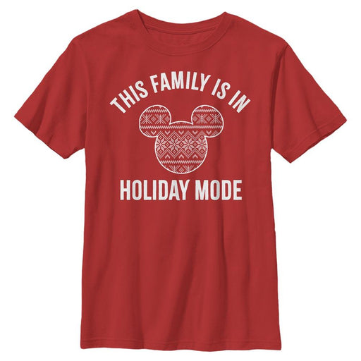 Mickey Mouse - Family Holiday Mode - Kinder-Shirt | yvolve Shop