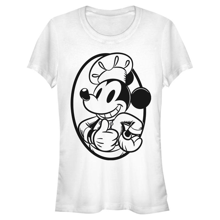 Mickey Mouse - Chef Mickey Circle - Girlshirt | yvolve Shop