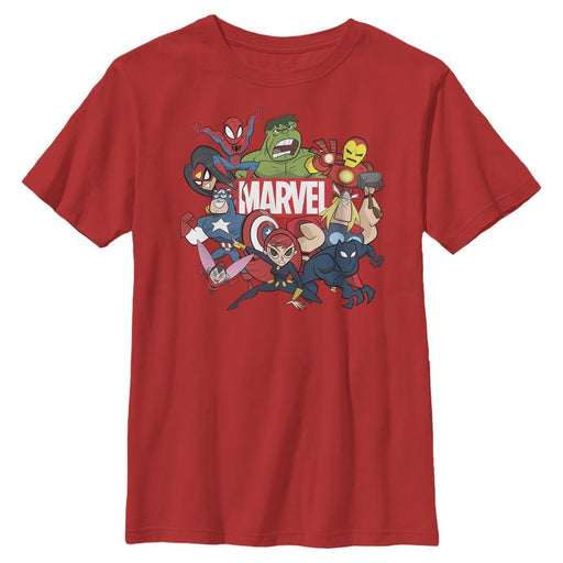 Avengers - Group Marvel Retro - Kinder-Shirt | yvolve Shop