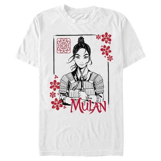 Mulan - Ink Line Mulan - T-Shirt | yvolve Shop