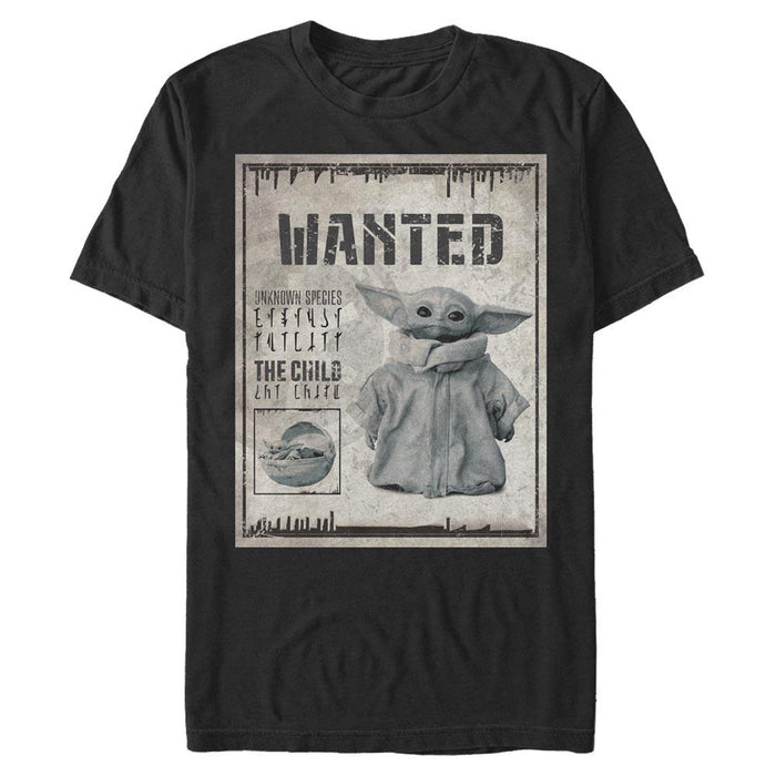 Star Wars: The Mandalorian - Wanted Child Poster - T-Shirt | yvolve Shop