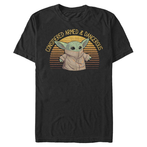 Star Wars: The Mandalorian - Sunset Cute Yoda - T-Shirt | yvolve Shop
