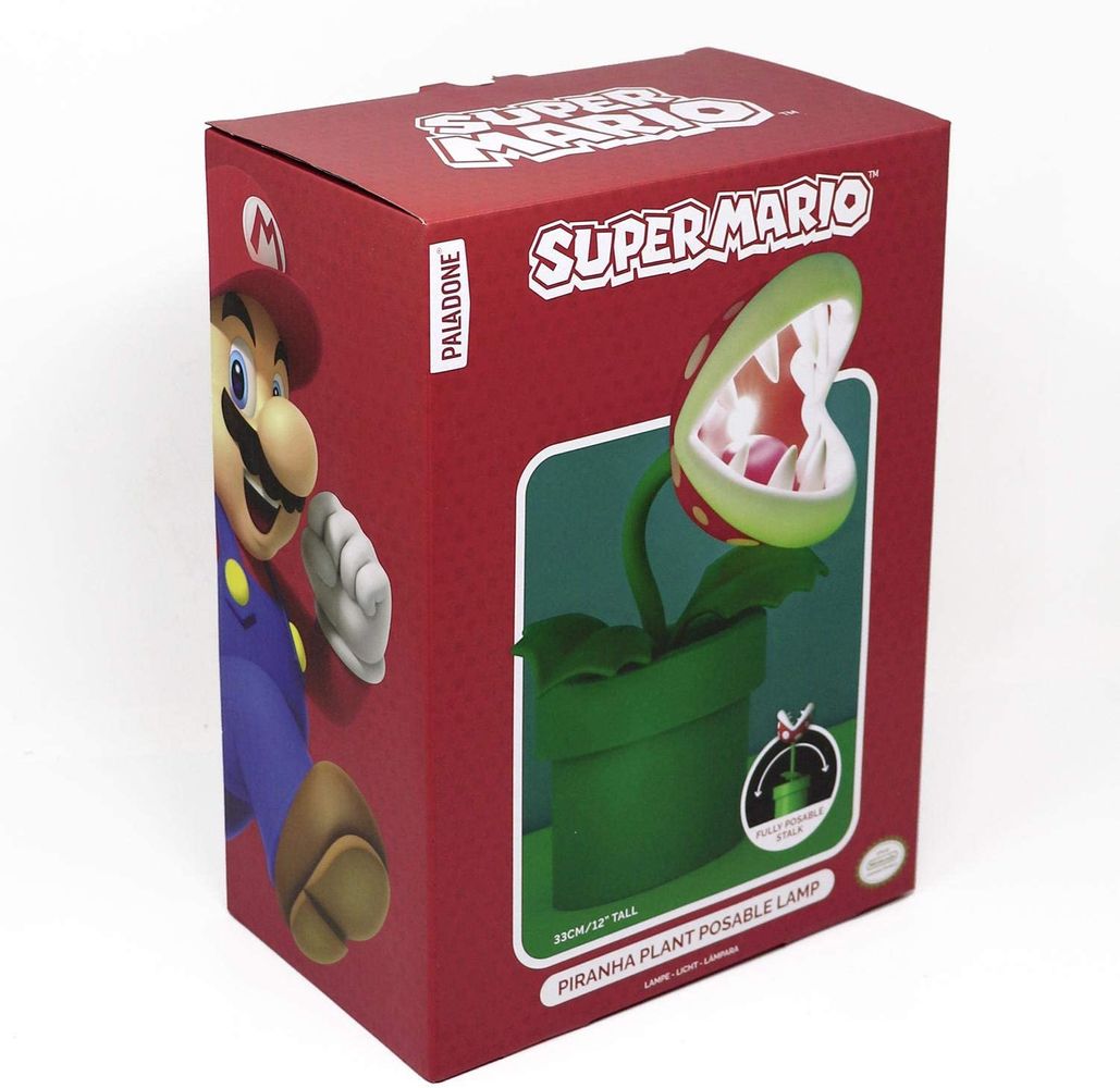 Super Mario - Piranha Pflanze - Tischlampe | yvolve Shop