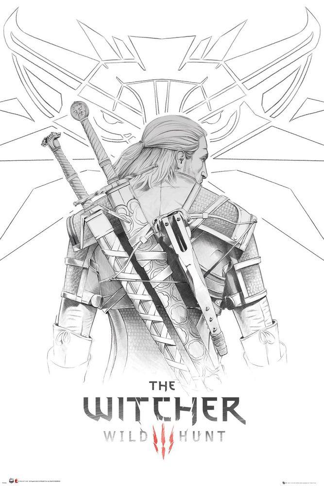 The Witcher - Geralt - Poster | yvolve Shop